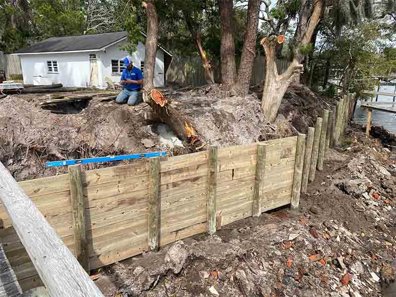 Seawall Repair in Key Largo, FL